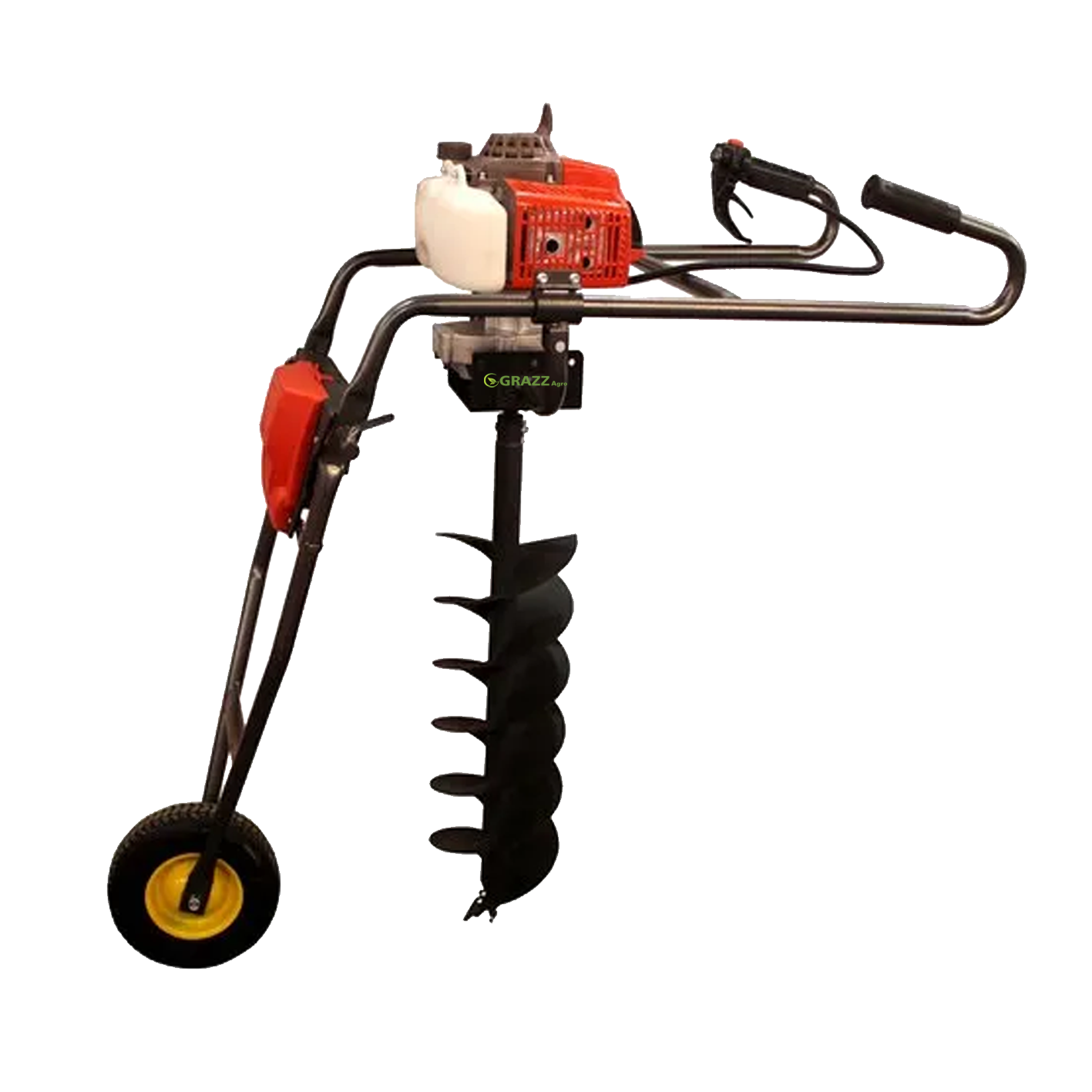 WHEEL TYPE EARTH AUGER FOLDABLE 