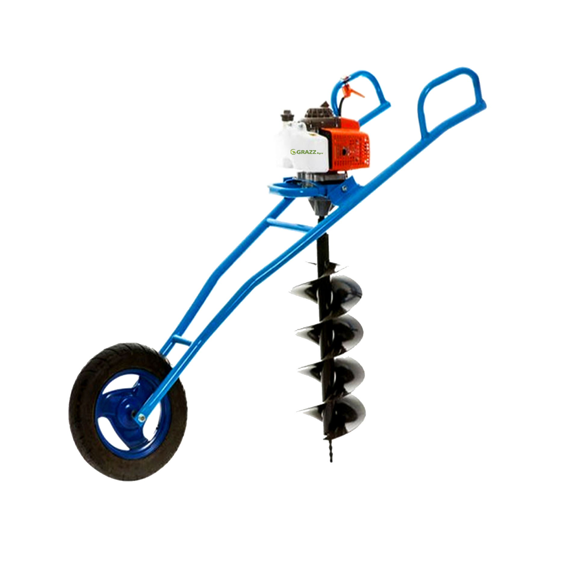 WHEEL TYPE EARTH AUGER NON-FOLDABLE